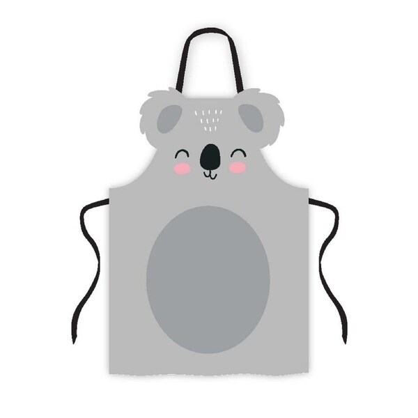 Ambrosia Kids Cotton Apron Koala 47X60cm 100% Cotton