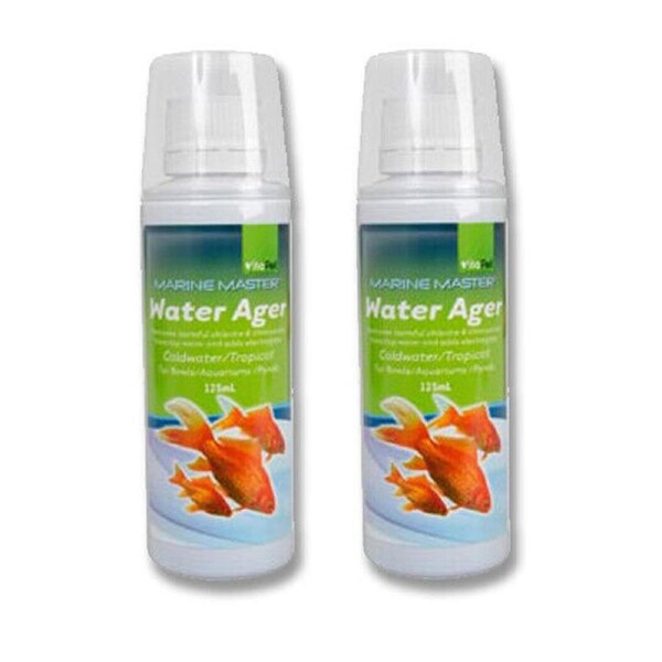 Ozoffer 2x Safe Fish Tank Aquarium Aqua Water 125ml Conditioner Dechlorinator