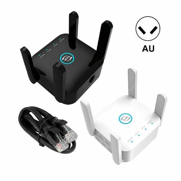 Network WiFi Extender 1200Mbps Dual-band WiFi Extender Wide Coverage