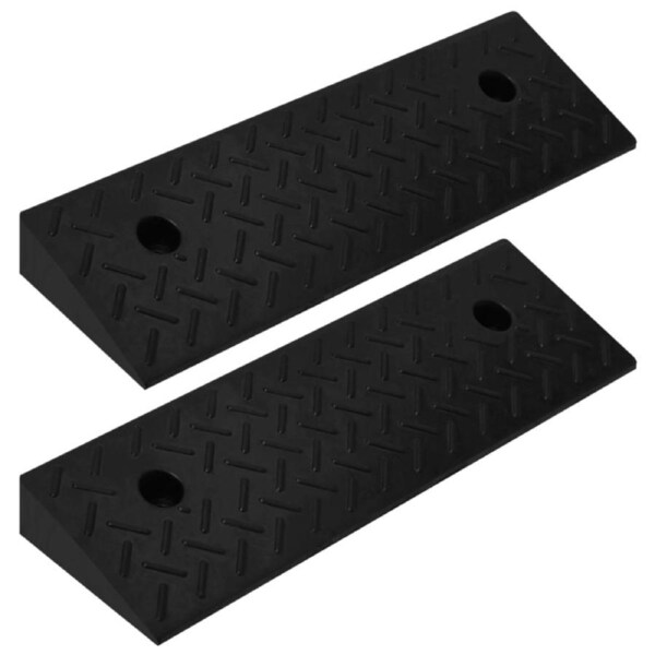 Kerb Ramps 2 pcs 50x17.5x5 cm Rubber vidaXL