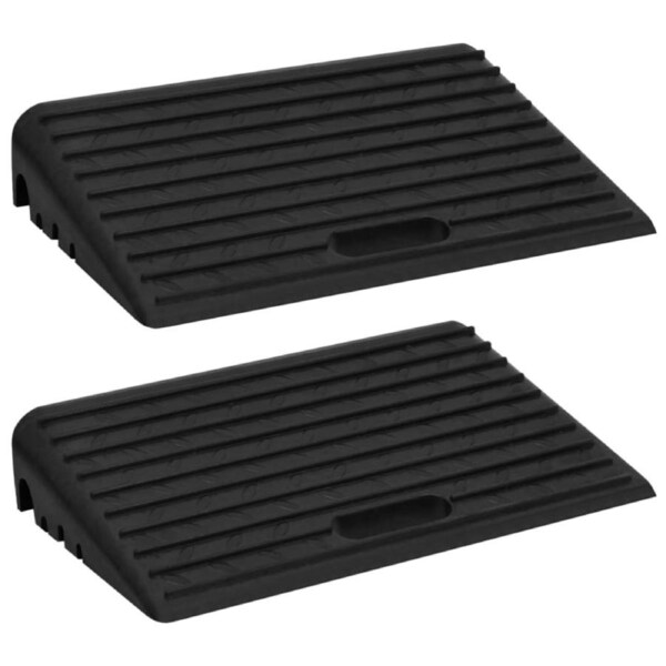 Kerb Ramps 2 pcs 50x30x11 cm Rubber vidaXL