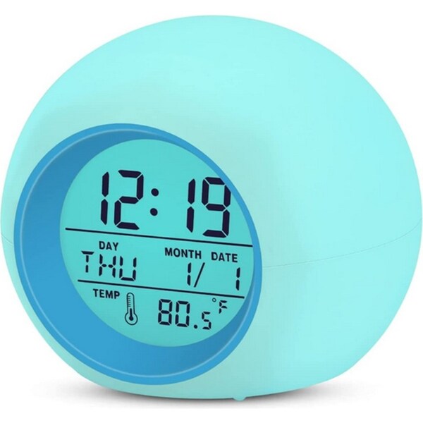 Multi-function LED Digital Alarm Clock with music and Changing Colours