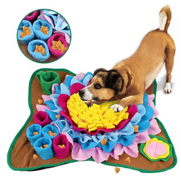 2Pcs Pet Sniffing Pad Feeding Pad Dog Slow Food Pads