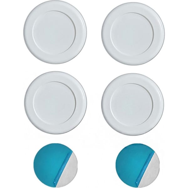 4pcs Magnetic Hooks Holder Remote Control Storage Shelf