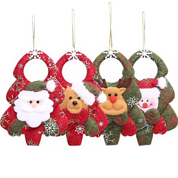 4Pcs Christmas Decorations Christmas Tree Pendant-4 Color