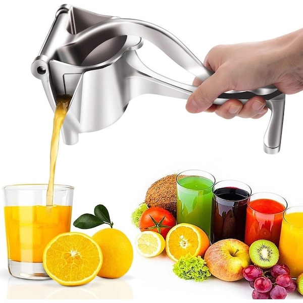 Stainless Steel Manual Juicer Hand Alloy Fruit Squeezer Juicer Extractor