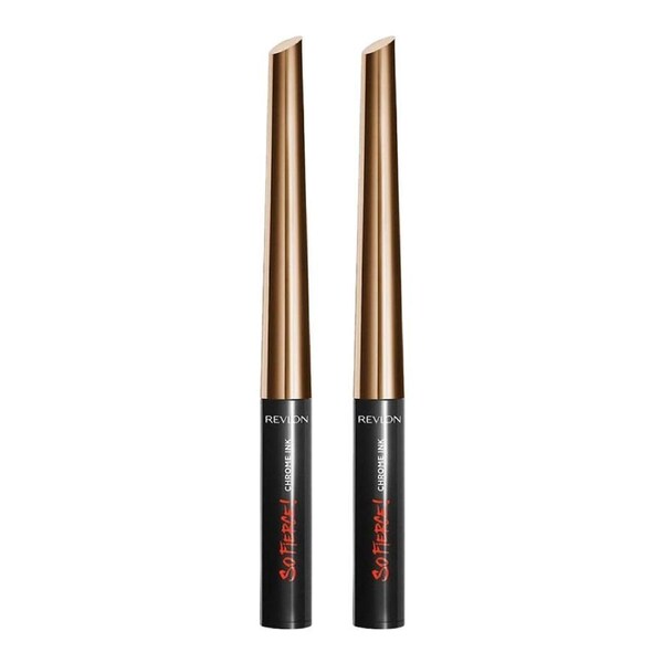Revlon So Fierce! Chrome Ink Liquid Liner 0.9g 902 BRONZAGE - 2 pack