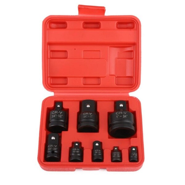 8pcs Impact Socket Adapter and Reducer Set