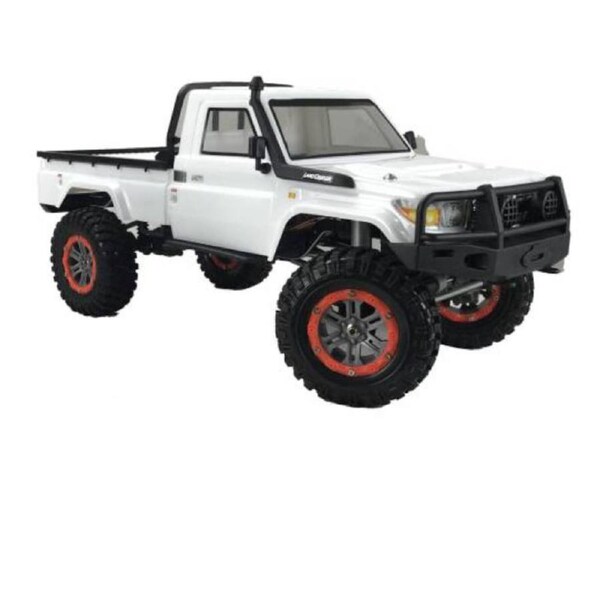 YIKONG 1002 Rc Car Hobby 5CH 2.4Ghz 1/10 4Wd PRO Rock Crawler Land Cruiser Climbing Off Road White