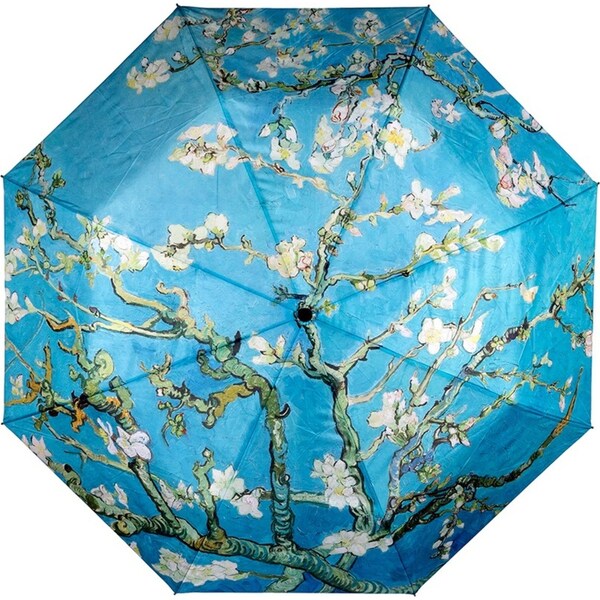 Clifton Women Folding 100cm Auto Open Wind Resistant Umbrella Almond Blossom