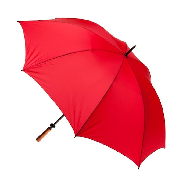 Clifton Albatross Golf 132cm Manual Open UPF50+ UV Windproof Umbrella Shade Red