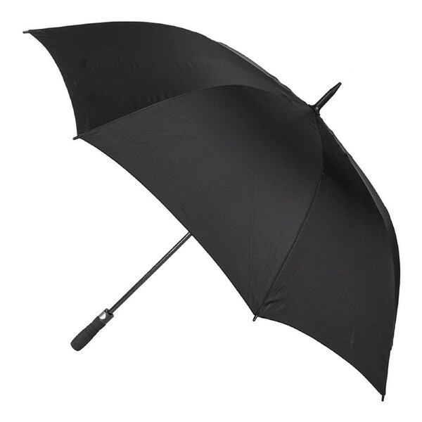 Clifton Golf Esquire 132cm Auto Open Windproof Umbrella UPF 50+ UV Shade Black