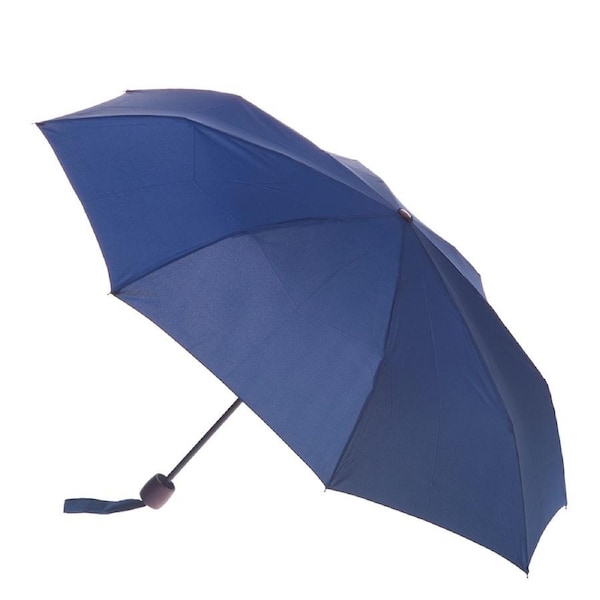 Clifton Men’s Deluxe Mini Maxi 96cm Folding Wind Resistant UPF50+ Umbrella Navy