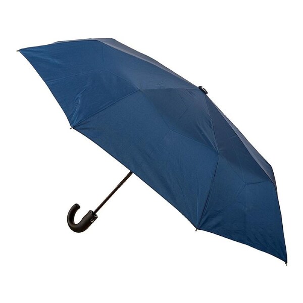 Clifton Men’s Mini Maxi 99.5cm Auto Open Folding Windproof UPF50+ Umbrella Navy