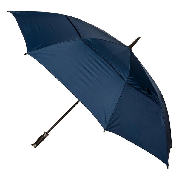 Clifton PRO Golf 132cm Auto Open/Vented Windproof Umbrella UPF50+ UV Navy Blue