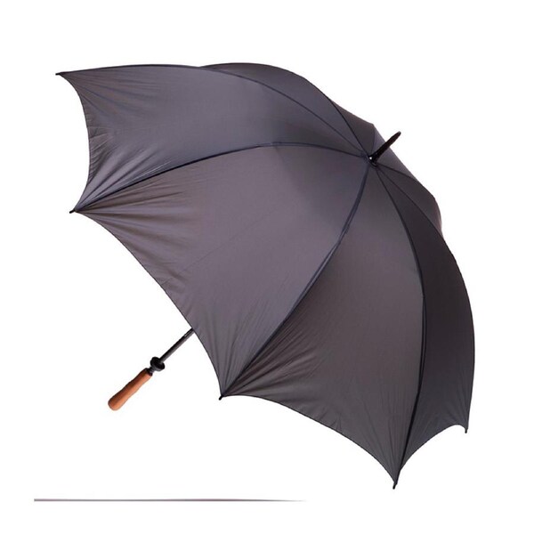Clifton Albatross Golf 132cm Manual Open UPF50+ UV Windproof Umbrella Charcoal
