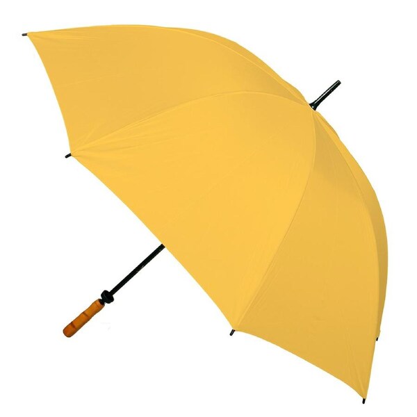 Clifton Albatross Golf 132cm Manual Open UPF50+ UV Windproof Umbrella Yellow