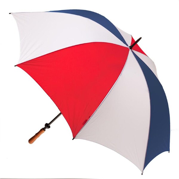 Clifton Albatross Golf 132cm Manual Open Windproof Umbrella Shade Red/White/Navy