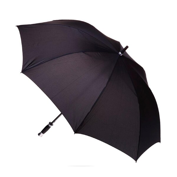 Clifton PAR Golf 123cm Auto Open Windproof Umbrella UPF50+ UV Protector Black