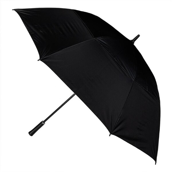 Clifton Golf Auto Open Ultimate Vented Windproof Umbrella Shade UPF50+ UV Black