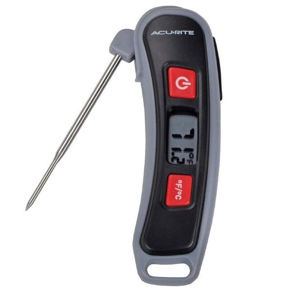 Acurite Digital Read Meat Food Cooking BBQ Grill Thermometer w/ Folding Probe