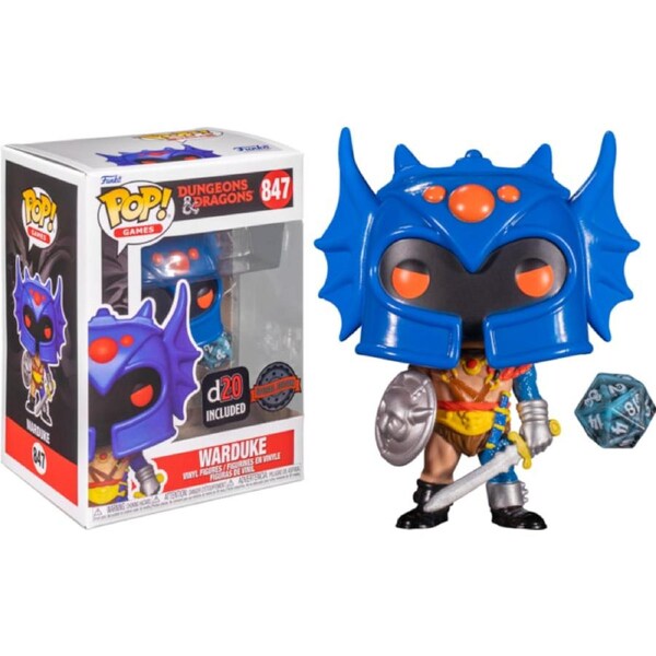 Dungeons & Dragons - Warduke US Exclusive #847 Pop! & Dice