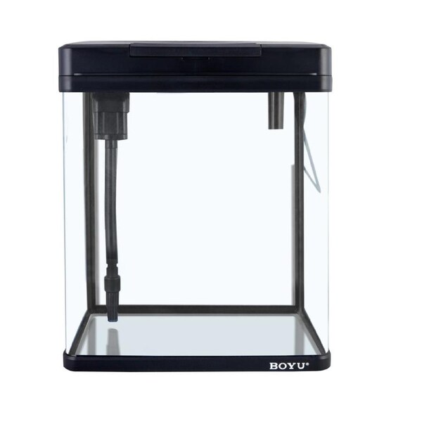 34L Complete Aquarium Kit With Bio Filter System LED Kit Curved Design