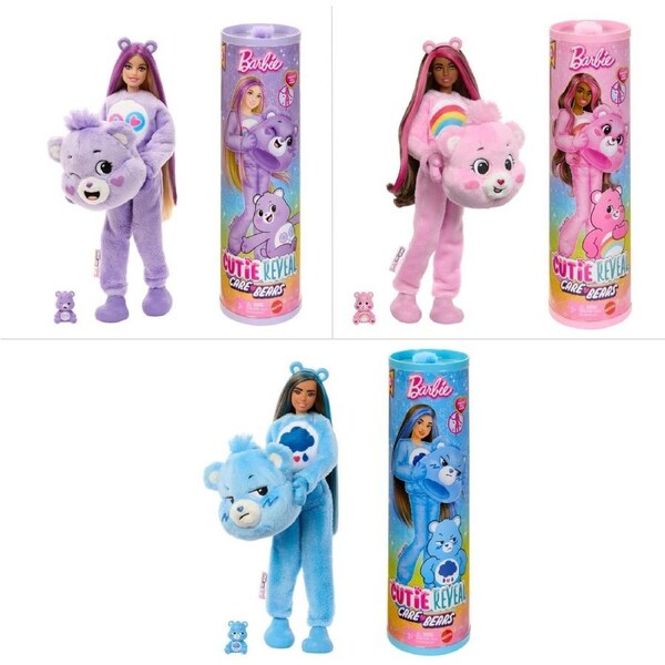 Barbie Cutie Reveal Care Bears Series Doll & Accessories - Assorted*
