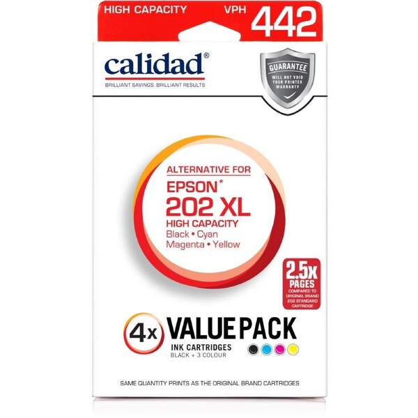 Calidad Epson 202 XL BCMY 4 Pack