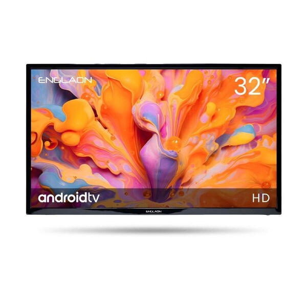 ENGLAON 32’’ HD Smart 12V TV With Built-in Chromecast, Bluetooth & Android 11