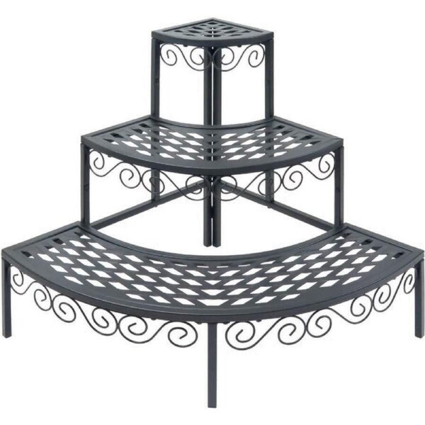 Garden Sense 3 Tier Corner Plant Stand