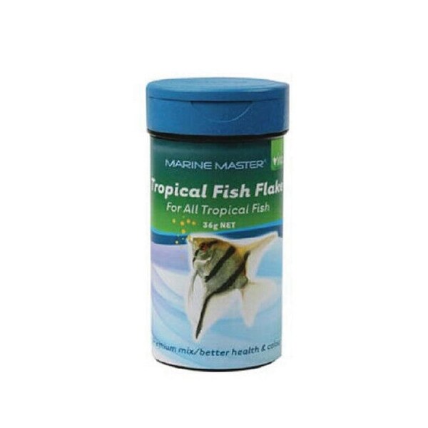 Tropical Fish Flake AQUARIUM FISH FLAKE FOOD 36g For All Tropical Fish