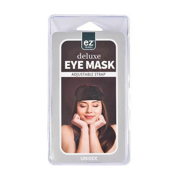 Sleep Eye Mask Cover Shade Blindfold Night Sleeping Travel Aid Adjustable