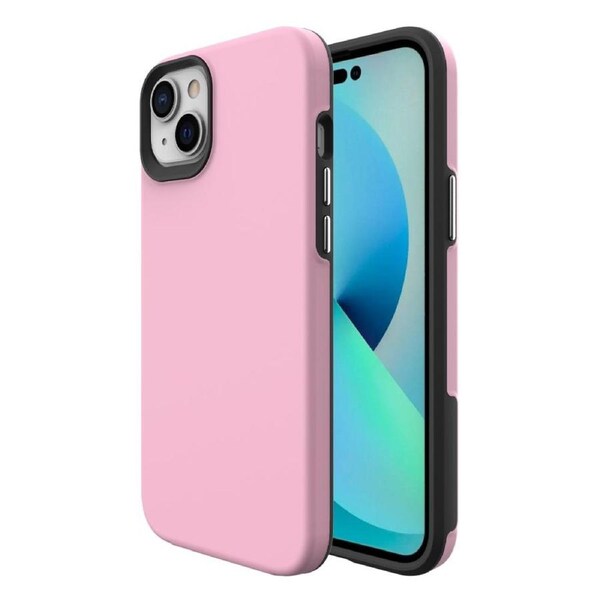 For iPhone 14 Case Shockproof Protective Cover Pink