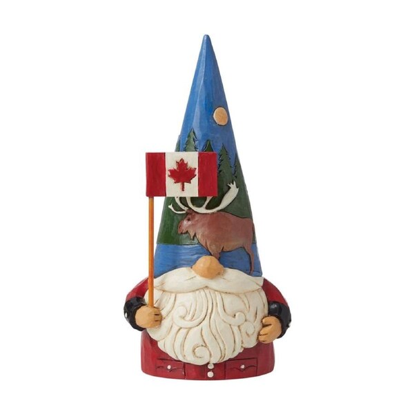 Heartwood Creek by Jim Shore Gnomes Around The World - Canadian Gnome 14cm