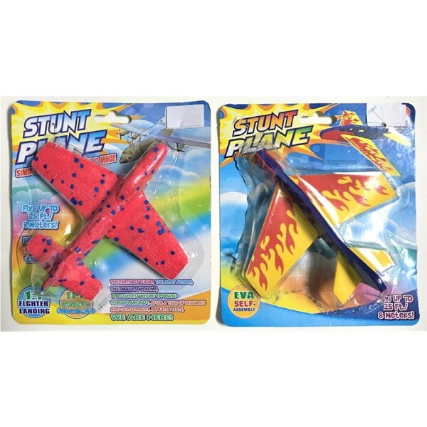Small Throwing Foam Stunt Plane