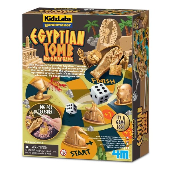 4M - KidzLabs - Gamemaker - Dig & Play Egyptian Tomb