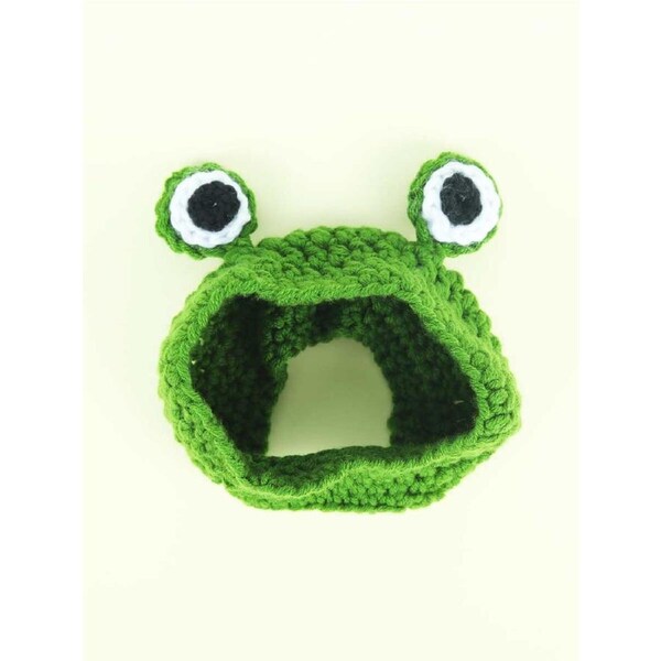 Only 1 Knit Frog Design Pet Headband