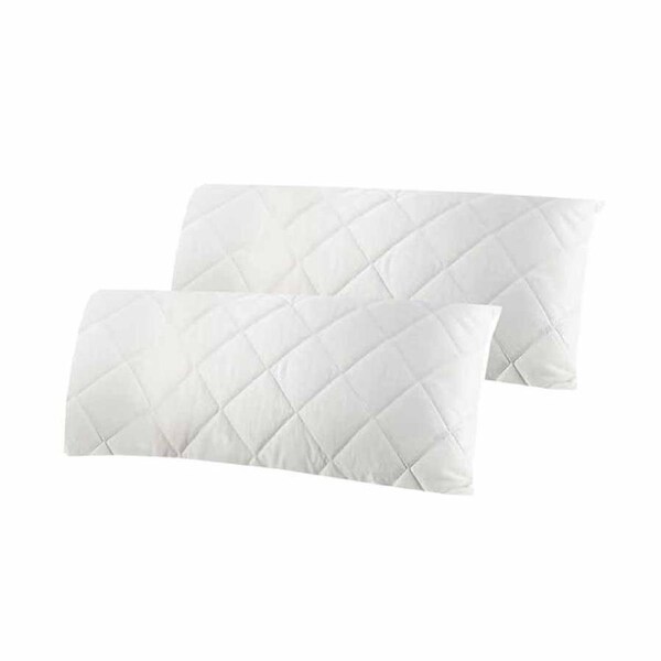 Easyrest Pair of King Quilted Pillow Protectors 52 x 92 cm