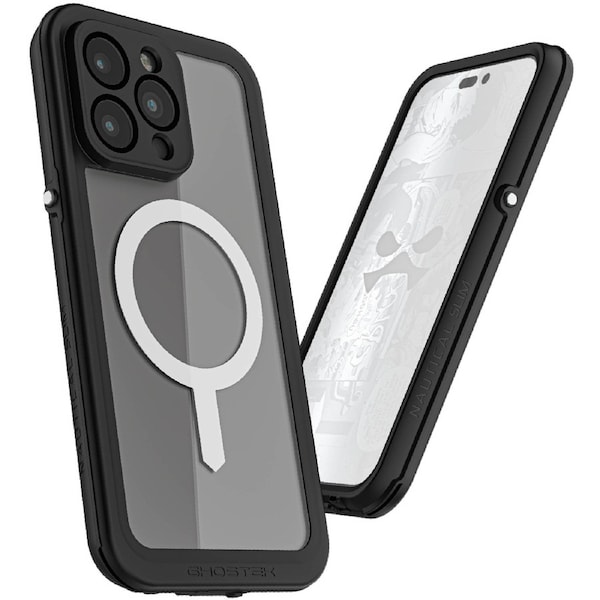 Ghostek iPhone 14 Pro Max Nautical Slim Rugged Full Body Waterproof Case With Magsafe Clear