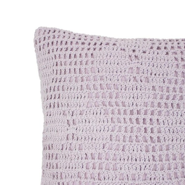 Callista Square Cushion Lilac