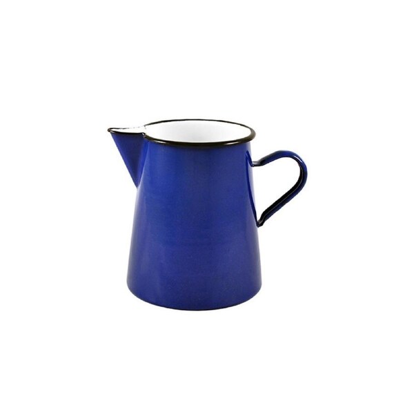 Urban Style Premium Enamel 1L Pitcher Jug Water/Juice Drinks Container Blue