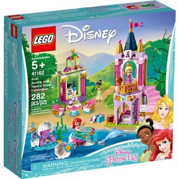 LEGO 41162 - Disney Ariel, Aurora, and Tiana's Royal Celebration