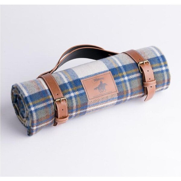 Creswick Billabong Picnic Rug Navy Check