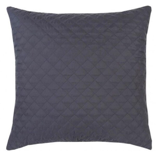 Bianca Heston Slate Quilted European Pillowcase RRP $34.95