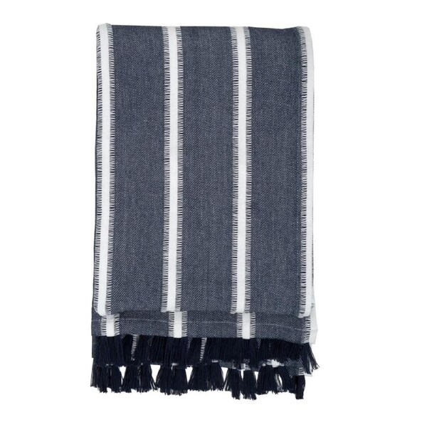 Maison by Rapee BAJA 180CM Throw Rug Navy