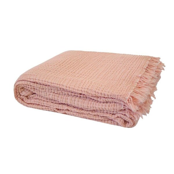 Bambury Madalena Throw - Papaya