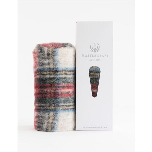 Masterweave Windermere Alpaca Scarf - Dress Stewart