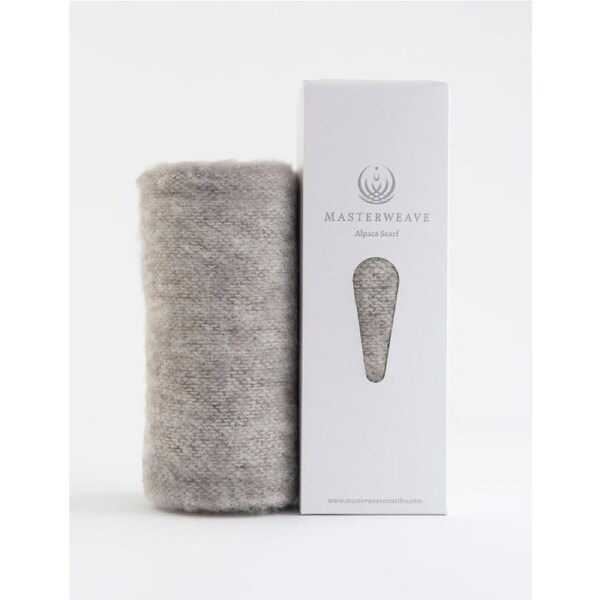 Masterweave Windermere Alpaca Scarf - Granite