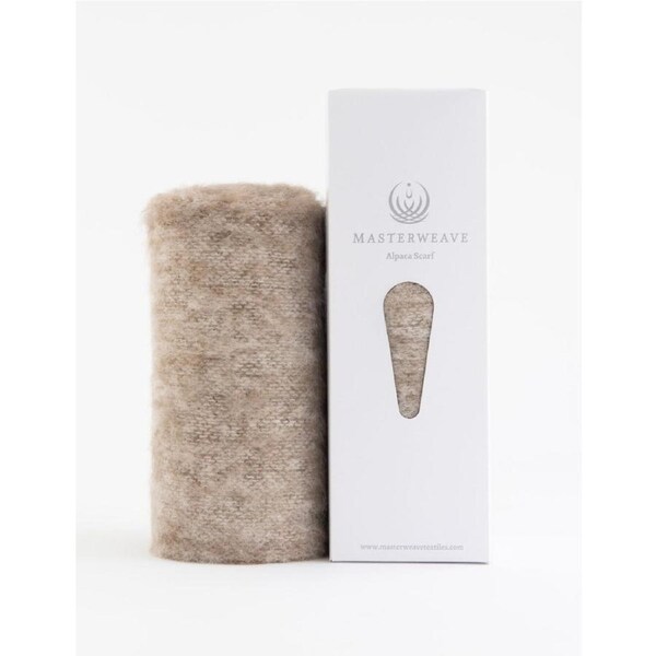 Masterweave Windermere Alpaca Scarf-Pumice